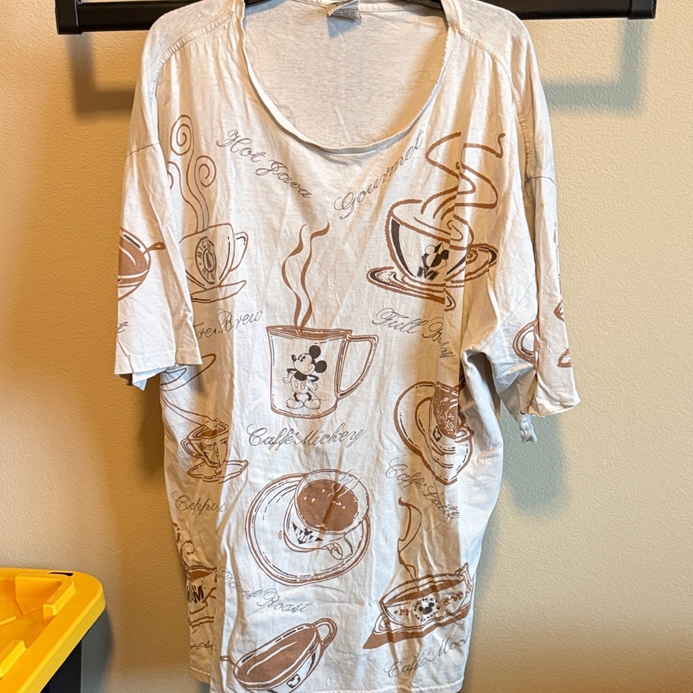 Vintage Disney Coffee Sleep Shirt